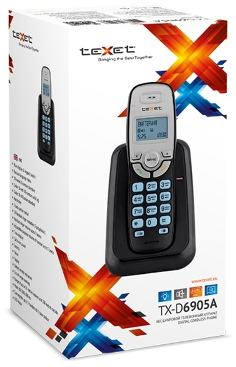 Радиотелефон TeXet TX-D6905A