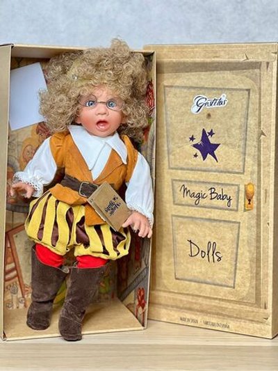 Кукла LAMAGIK мягконабивная  38см Gestitos (12016C1)