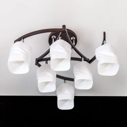 Citilux Берта CL126162 Люстра поворотная Венге Хром