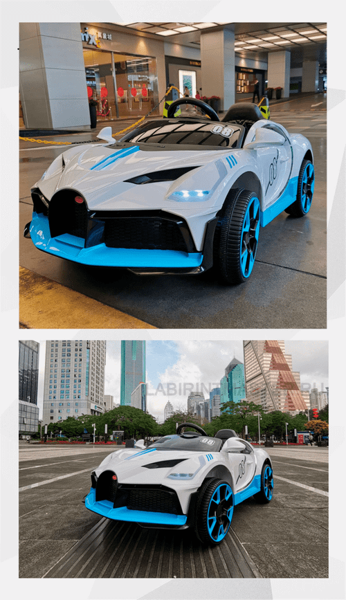 Гоночный электромобиль " MalinaBay BDQ-2188",белый