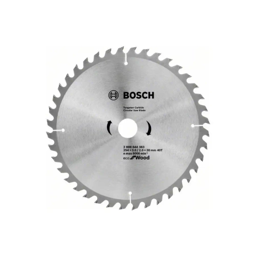 Пильный диск Eco for wood 254x30x2,0 мм BOSCH 2608644384