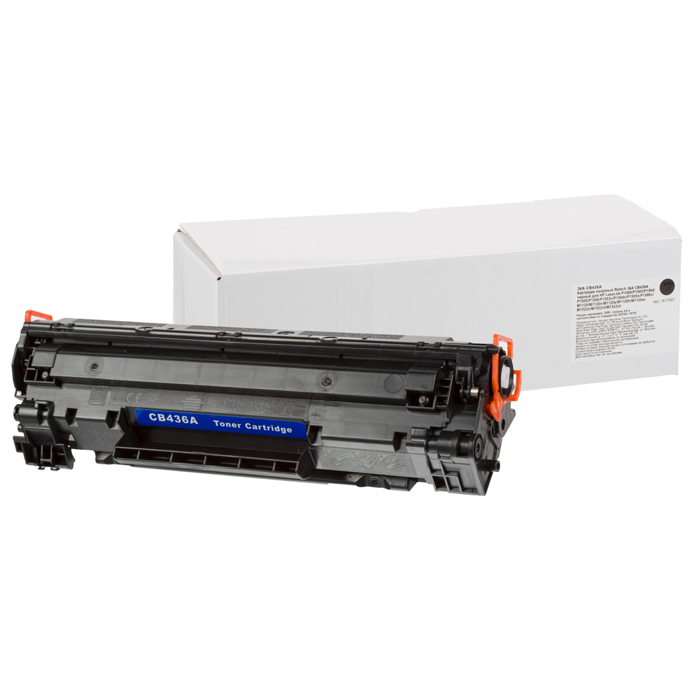Картридж лазерный Retech 36A CB436A чер. для НР M1120MFP/P1505
