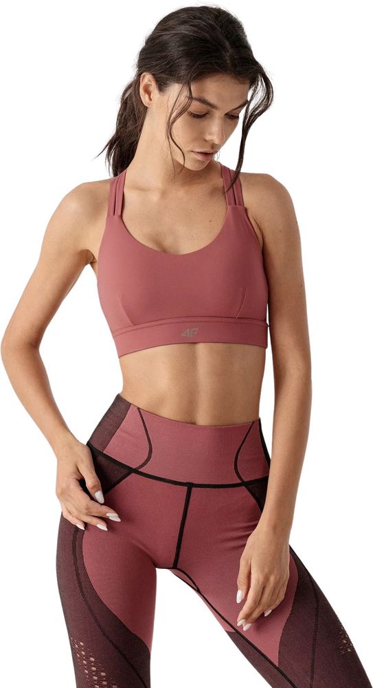 Топ 4F WOMEN&#39;S YOGA BRAS