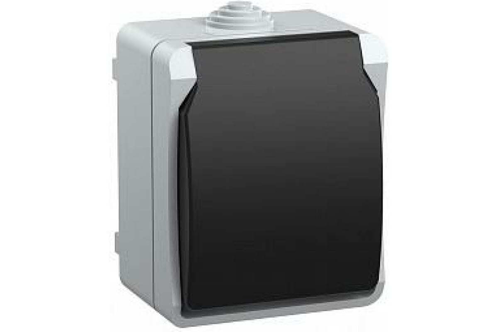 Розетка 2-местная для открытой установки РСб22-3-ФСр с заземлением ФОРС IP54 IEK