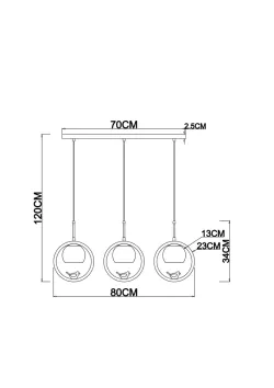 Подвесной светильник Arte lamp CAPRICE