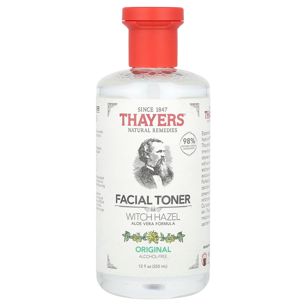 Thayers, Тоник для лица с гамамелисом, без спирта, оригинальный, 355 мл (12 жидк. унц.)