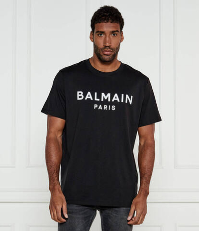 Футболка Balmain - черный(EH1EG010 BB73)