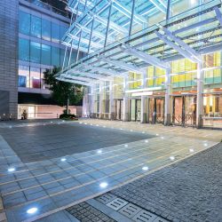 ULU-B14A-6W-2700K IP67 GREY Светильник светодиодный тротуарный. Архитектурный встраиваемый. Теплый белый свет 2700К. Корпус серый. TM Uniel