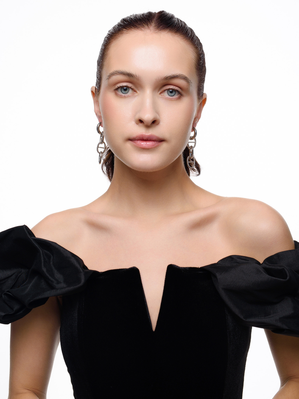 Серьги "Valencia" Silver