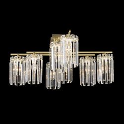 Citilux AXIS CL313283 Люстра хрустальная потолочная Бронза