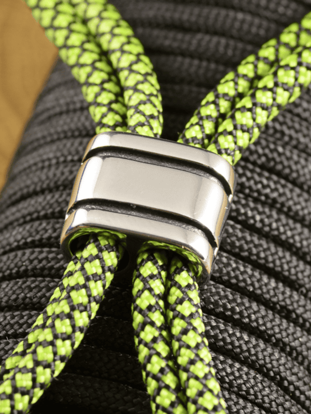 Бусина «Дуплет» из нержавеющей стали