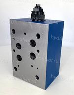 ZDB16VР2-4X/200 - Предохранительный клапан Ду 16 модульного монтажа с давлением регулировки до 200 бар в канале Р → Т