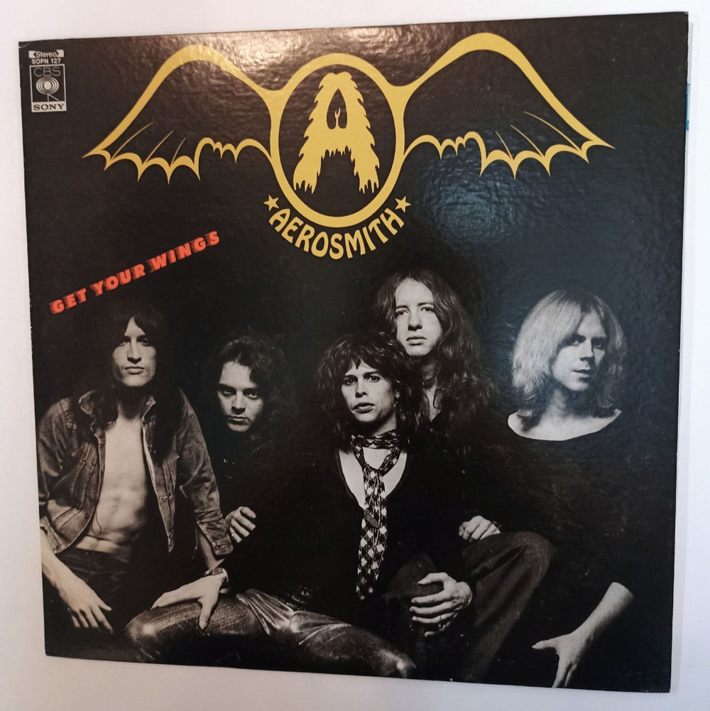 Винтажная виниловая пластинка LP Aerosmith Get Your Wings (Japan 1975) (No Obi)