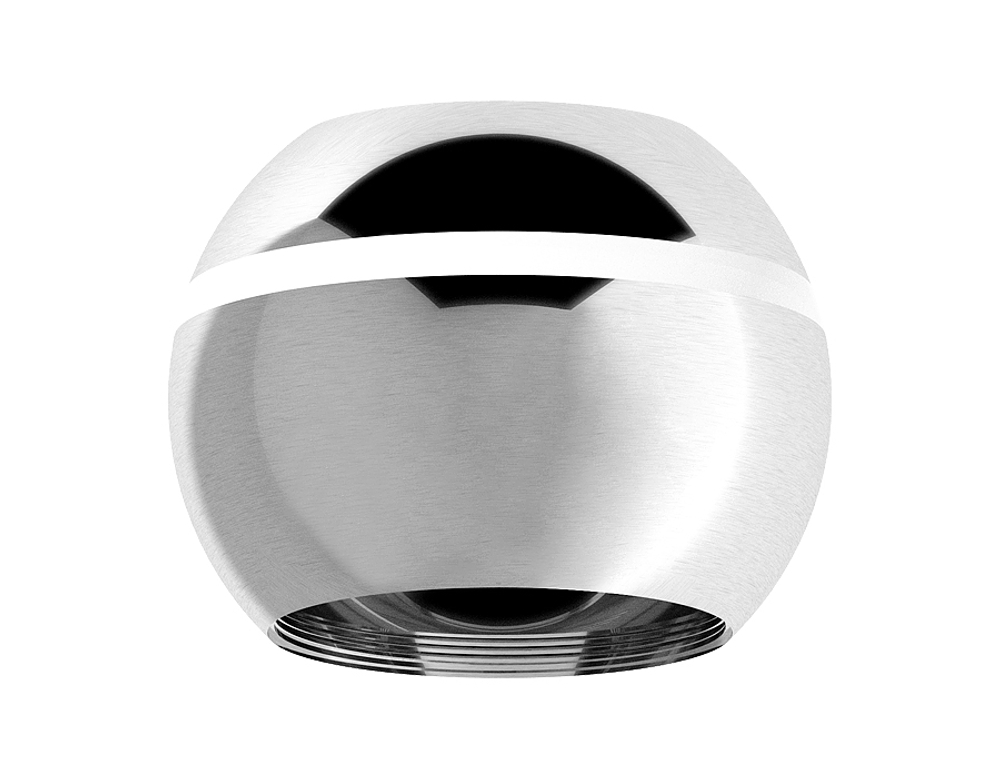 C1104 PSL серебро полированное D100*H80mm MR16 GU5.3 LED 3W 4200K