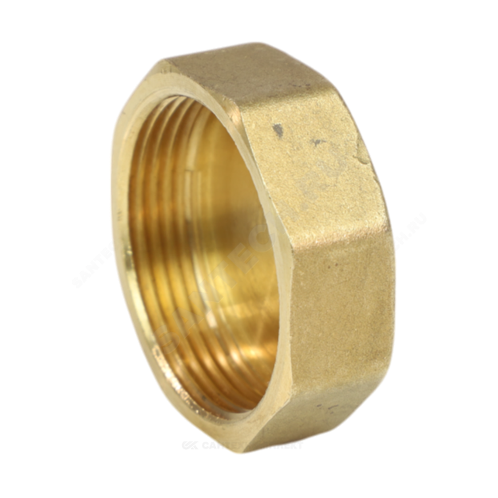 Заглушка латунь Ду 40 (1 1/2") ВР LD LD.65.504.40