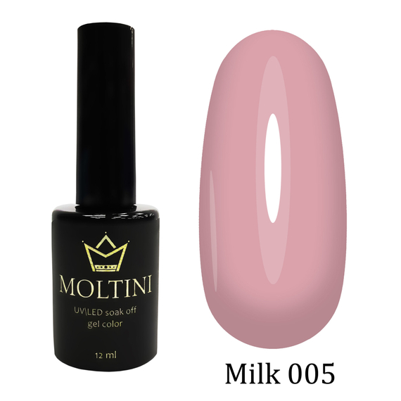 Гель-лак Moltini Milk 005, 12 ml