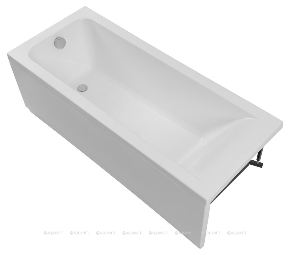 Акриловая ванна Aquanet (Акванит) Bright 170x75 с каркасом