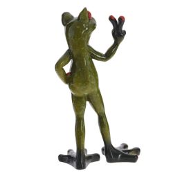 GAEM Фигурка декоративная "Лягушка", L7,5 W6 H16 см, 2в.