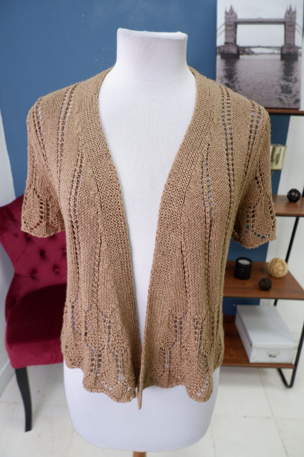 Кардиган Bexleys лаконичный 46 размер