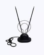 ТВ-Антенна комнатная Вектор AR-018 пассивная с питанием DVB-T/T2