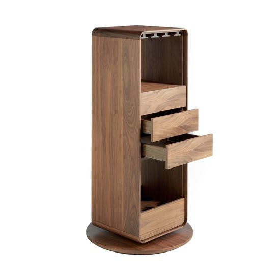 Вращающийся барный шкаф 3115/BRG-3615E из ореха