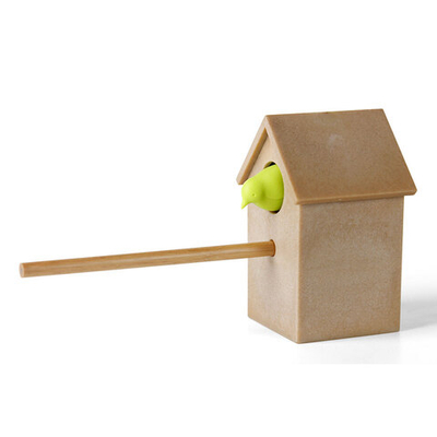 Точилка cuckoo, дерево/зеленая