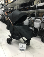 Коляска детская MOWBaby "RIDE" RA088 Gold Black
