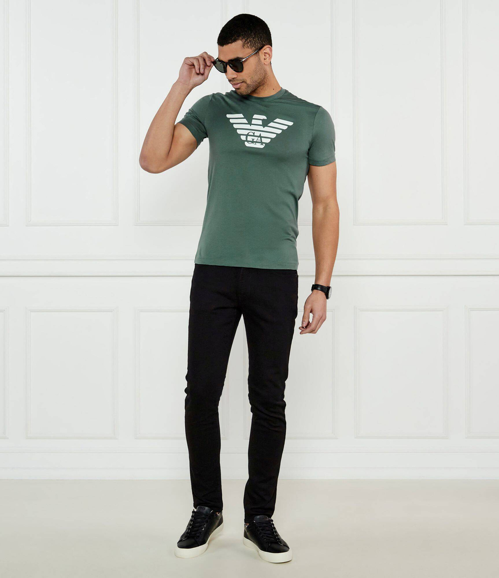 Футболка Emporio Armani - зеленый(8N1TN5 1JPZZ)