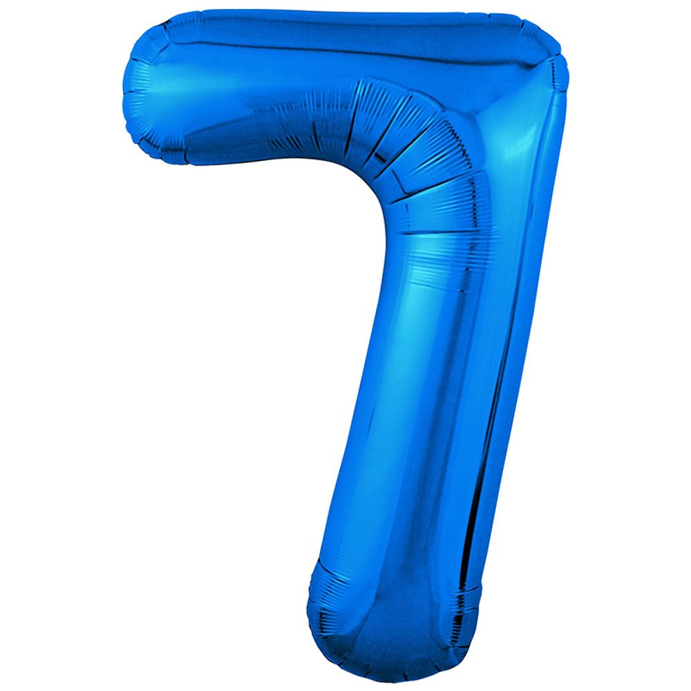 Цифра 7 синий 40&quot; Agura
