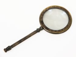 Nautical Морская лупа в кожаном футляре