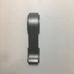 Соединитель к плинтусу "Cezar" 401 Алюм. текст.