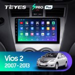 Teyes CC3 9" для Toyota Belta, Vios, Yaris 2008-2012