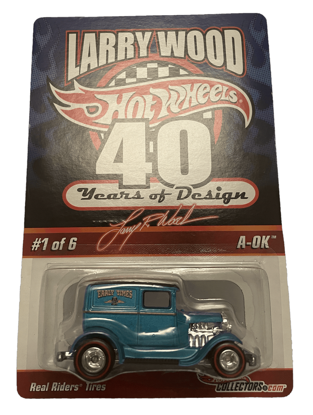 Hot Wheels Larry Wood 40 Years of Design Series 8 A-OK (2009)