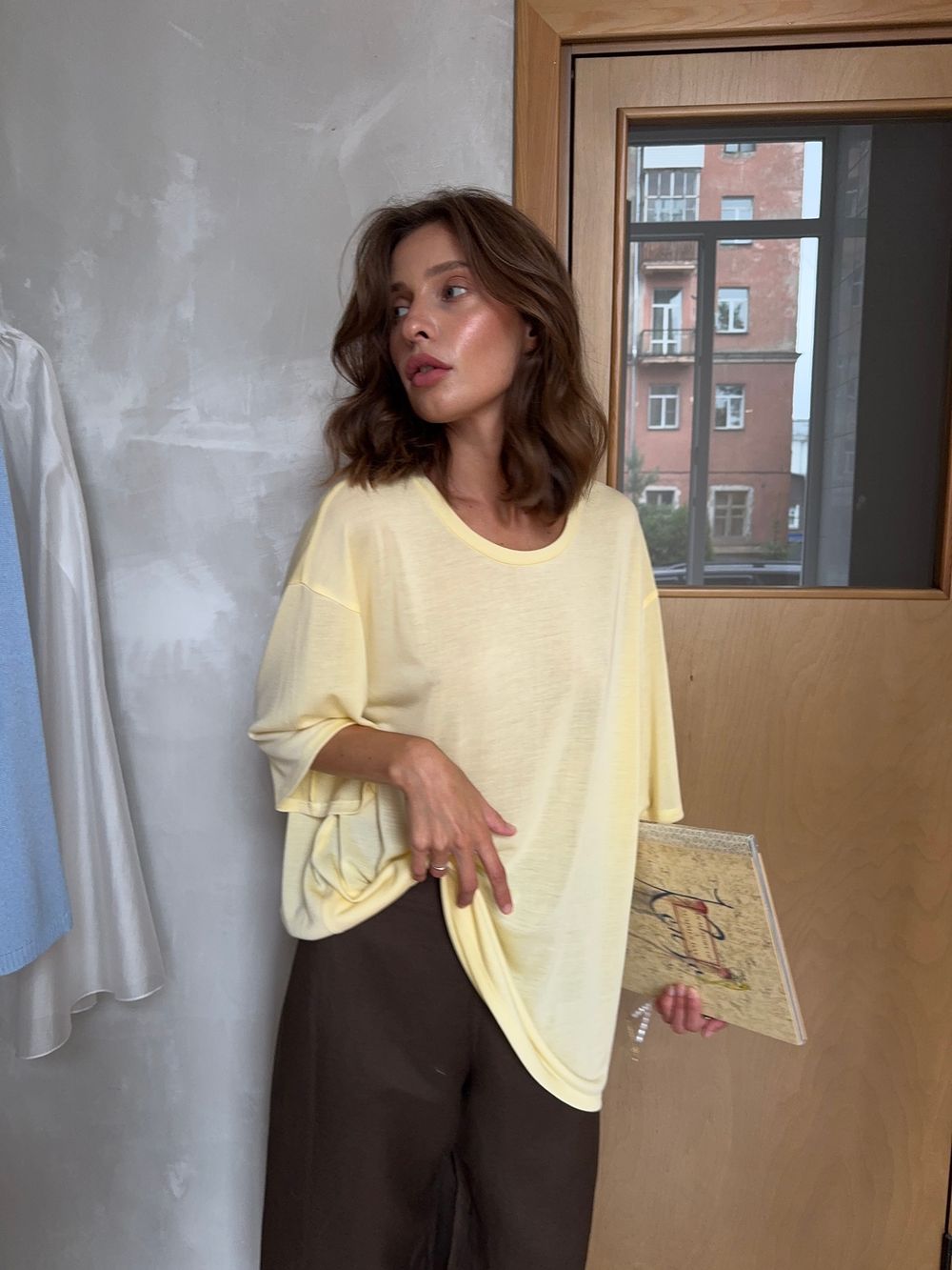 футболка AMI voyeur