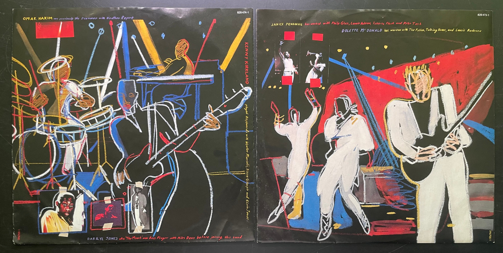 Sting ‎– Bring On The Night 2LP (Германия 1986г.)