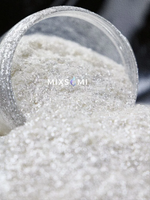 Премиум пигмент 9789 - Белый жемчуг мерцающий супер блеск - универсальный