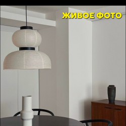 Люстры в японском стиле