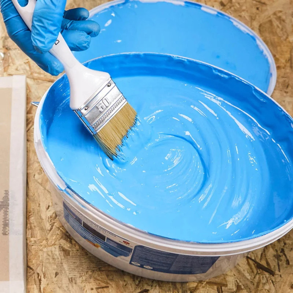 Мастика гидроизоляционная для ванных комнат Актерм синяя 3 кг