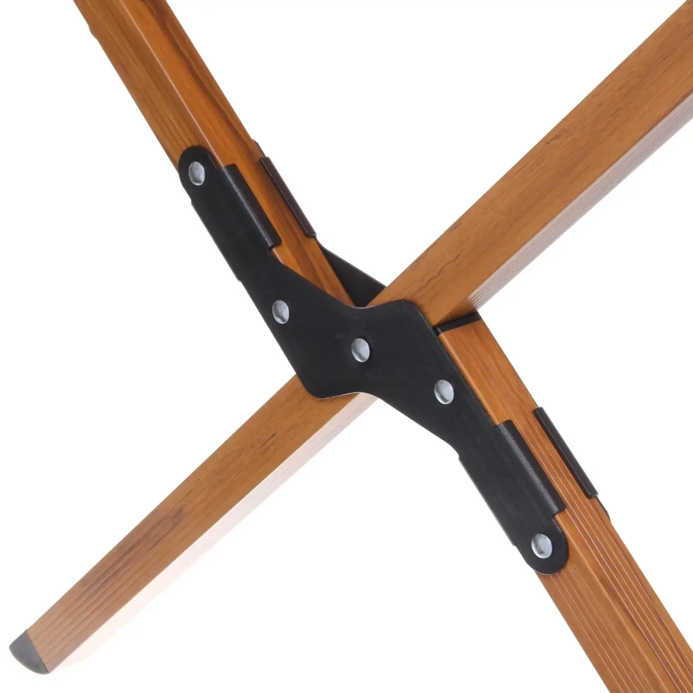 Стол кемпинговый складной DC-5002, 86*58*44 см, цвет: светлое дерево, каркас алюминий, ТуристМастер