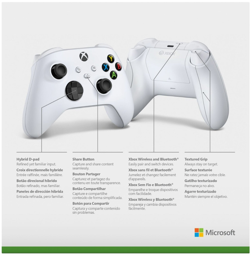 Геймпад Microsoft Xbox Series, Robot White