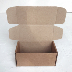 Коробка 12 х 6 х 6 см, бурая