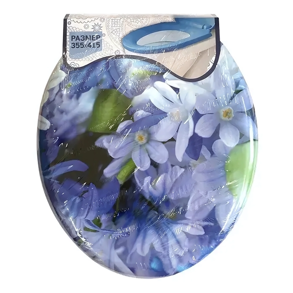 Сиденье для унитаза МЯГКОЕ с рисунком, , шт