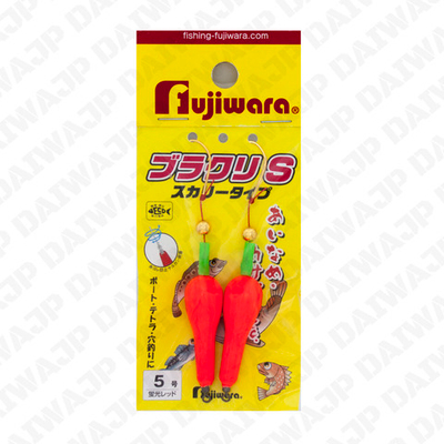 Буракури FUJIWARA SCARRY TYPE FLUORESCENT RED