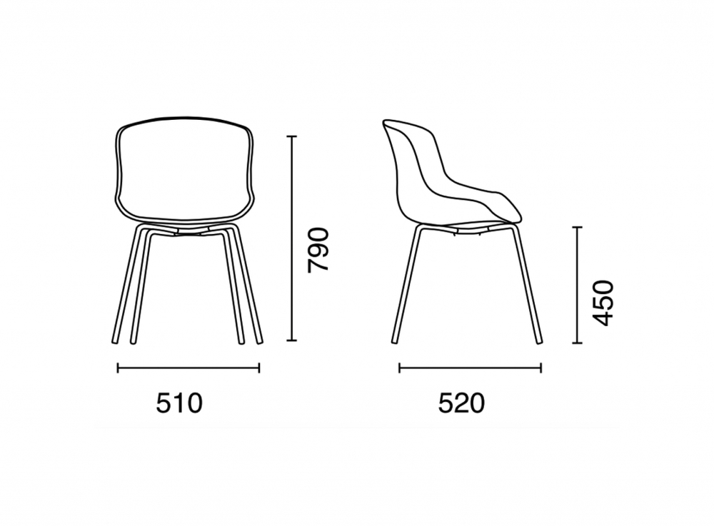 Стул пластиковый Papatya Globe-S ML, темно-желтый