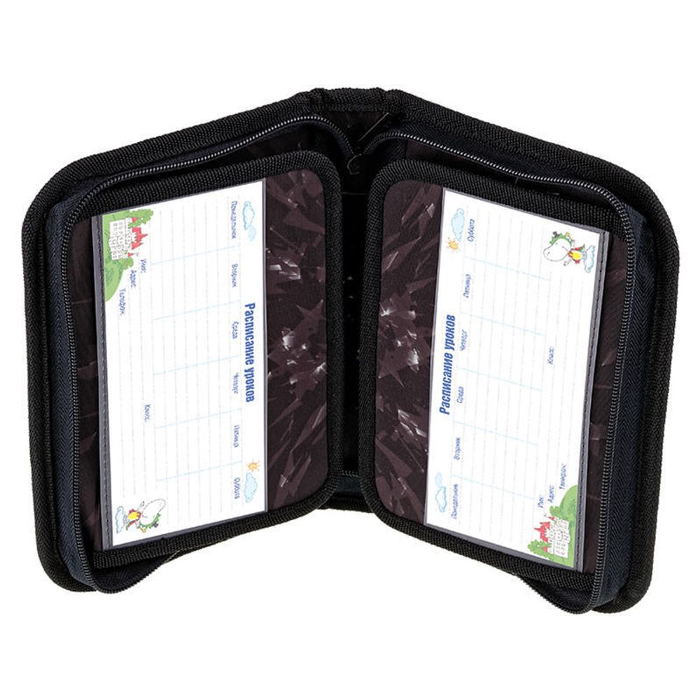 Пенал 1 отделение 200*140*40 Berlingo Defender, 2 откидных планки, полиэстер