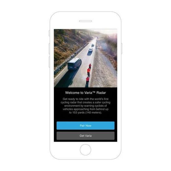 Велосипедный радар заднего вида с фонарём Garmin Varia RTL515 (A04024)