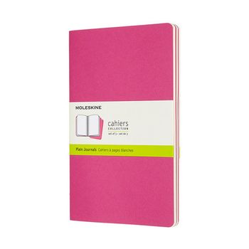Блокнот Moleskine Cahier Journal Large 130х210 мм 80 стр нелинованный 3 шт (CH018D17)