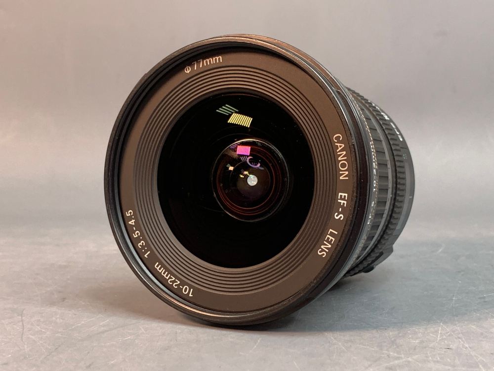 Canon EF-S 10-22mm 3.5-4.5 USM налет внутри
