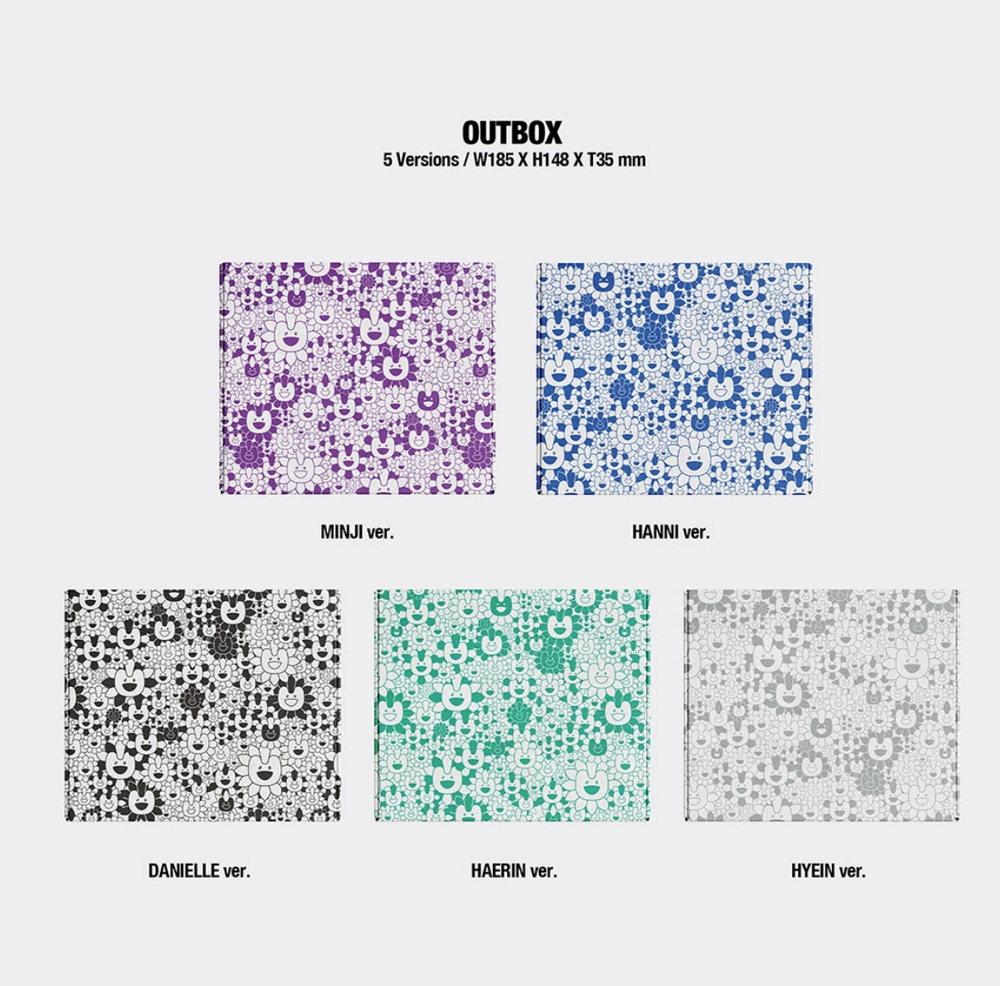 Альбом NewJeans - Supernatural (NJ X MURAKAMI Cross Bag ver.)