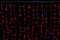 Занавес с мерцающим диодом 2*2 м., 220V, 240 красных LED ламп, прозрачный провод, Winner Light (R.03.5T.240+)